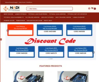 Nadieleczone.com.my(Nadi Eleczone Solutions) Screenshot