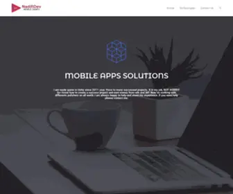 Nadifidev.com(Mobile Apps developer) Screenshot