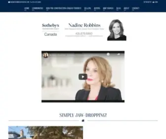 Nadinerobbins.com(Homes For Sale) Screenshot