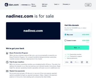 Nadinez.com(Nadine) Screenshot