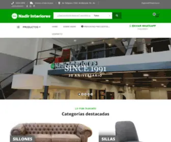 Nadirinteriores.com.ar(Nadir interiores) Screenshot