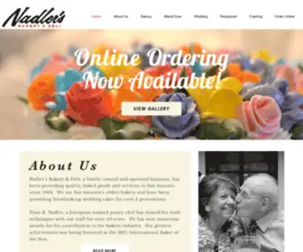 Nadlers.com(Nadler's Bakery & Deli) Screenshot