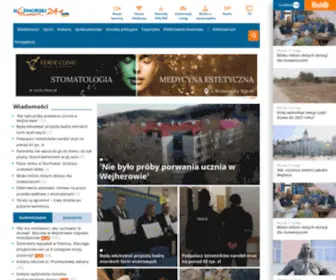 Nadmorski24.pl(Czytaj portal informacyjny z trójmiasta) Screenshot