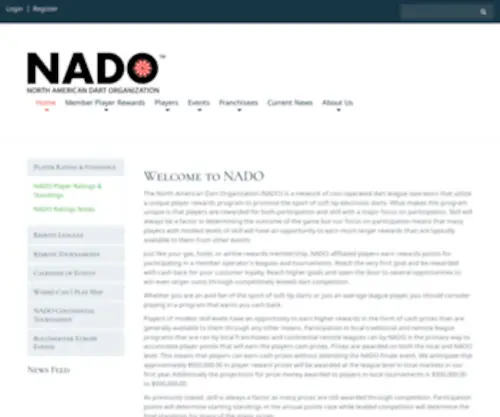 Nado.biz(Home) Screenshot