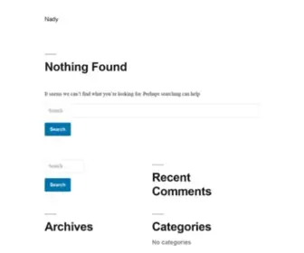 Nadyana.com(Nady) Screenshot