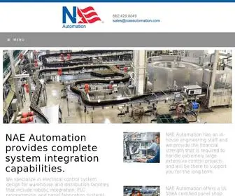 Naeautomation.com(NAE Automation LLC) Screenshot