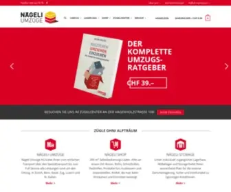 NaegeliumZuege.ch(Umzüge Schweiz) Screenshot