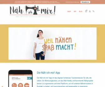 Naehichmir.de(Näh ich mir) Screenshot