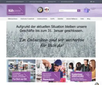 Naehszene.de(Nähmaschinen online kaufen) Screenshot