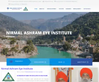 Naeirksh.org(Nirmal Eye Institute) Screenshot