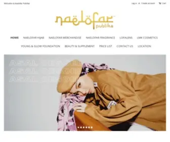 Naelofarpublika.com(Naelofar Publika) Screenshot