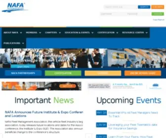 Nafa.org(The Premier Fleet Management Association) Screenshot