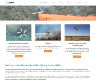 Nafc.org.au(National Aerial Firefighting Centre) Screenshot