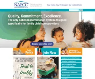 Nafcc.org(National Association for Family Child Care) Screenshot