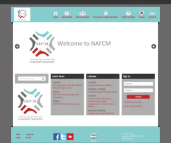 Nafcm.org(The Voice of Community Mediation) Screenshot