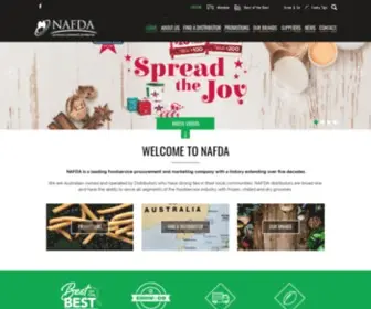 Nafda.com.au(NAFDA Foodservice) Screenshot