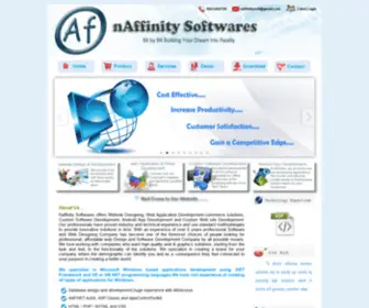 Naffinitysoftwares.com(NAffinity Softwares) Screenshot