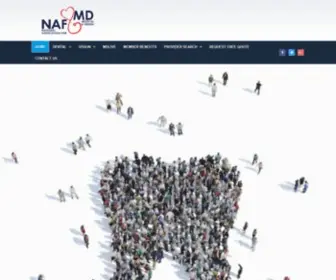 Nafmd.com(We Believe in Great Smiles) Screenshot