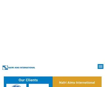 Nafriaims-International.com(Nafri Aims International) Screenshot