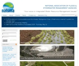 Nafsma.org(National Association of Flood & Stormwater Management Agencies) Screenshot