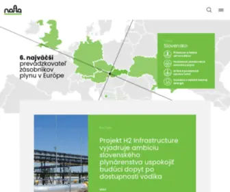 Nafta.sk(Slovenský líder v prieskume a ťažbe uhľovodíkov) Screenshot