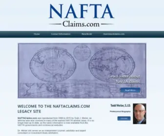 Naftaclaims.com(ICSID arbitrator) Screenshot