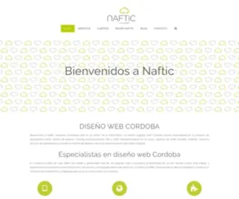 Naftic.com(Diseño Web y Marketing Digital en Córdoba) Screenshot