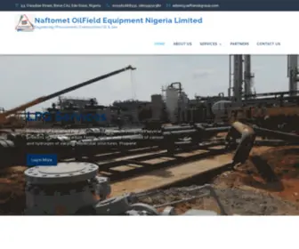 Naftometgroup.com(Engineering/Procurement/Construction/Oil & Gas) Screenshot