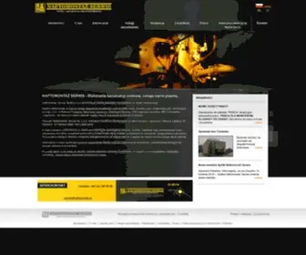 Naftomontaz.pl(Usługa cięcia plazmą) Screenshot