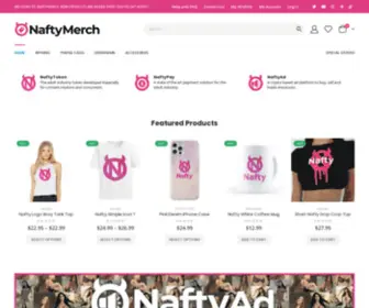 Naftymerch.com(Let's Get Nafty) Screenshot