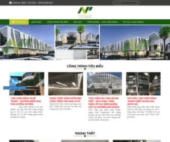 Nafuco.com.vn(Thi công lam chắn nắng) Screenshot