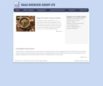 Nagadhunserigroup.com(NAGA DHUNSERI GROUP LTD) Screenshot