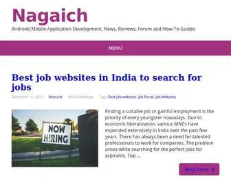Nagaich.com(Mobile Application Development) Screenshot