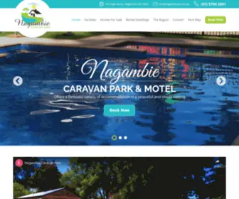 Nagambiecaravanpark.com.au(Nagambie Lifestyle Village) Screenshot