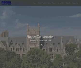 Naganconstruction.com(Nagan Construction) Screenshot