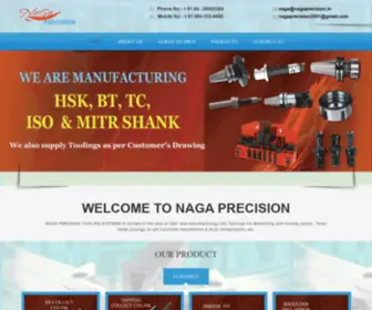 Nagaprecision.in(NAGA PRECISION) Screenshot