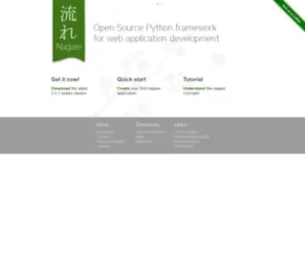 Nagare.org(Web Python Framework) Screenshot