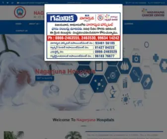Nagarjunahospitals.com(Nagarjuna Hospitals) Screenshot