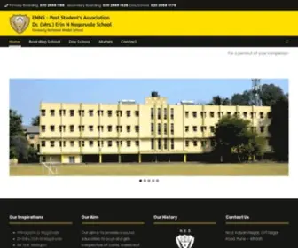 Nagarvalaschool.org(Formely National Model School) Screenshot