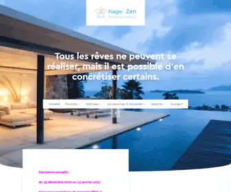 Nageetzen.be(Piscines et Wellness) Screenshot