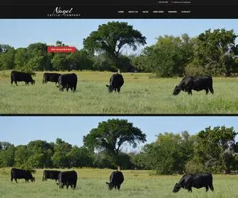 Nagelcattle.com(Nagel Cattle Company) Screenshot