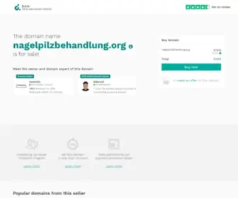 Nagelpilzbehandlung.org(Fingernagelpilz) Screenshot