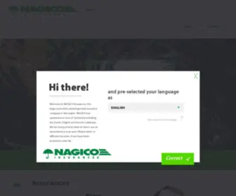 Nagico.com(Nagico Insurances) Screenshot