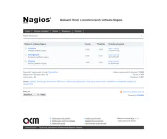 Nagios.cz(QCM školení) Screenshot