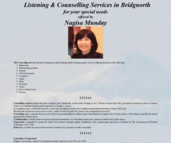 Nagisamunday.org.uk(Nagisa Munday Counselling in Bromley) Screenshot