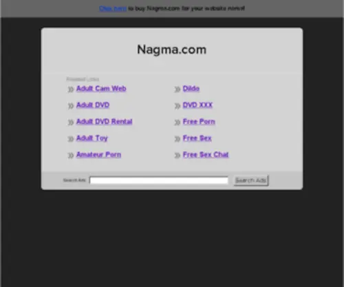 Nagma.com(The Leading Movies Site on the Net) Screenshot