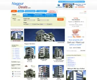 Nagpurdeals.com(Nagpur property) Screenshot