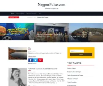 Nagpurpulse.com(The Pulse of Nagpur City) Screenshot