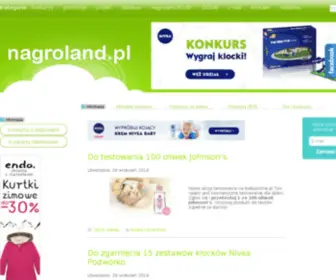 Nagroland.pl(Konkursy dla dzieci) Screenshot