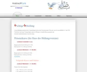 Nagy-Malek.de(Arabischkurse in Hannover) Screenshot